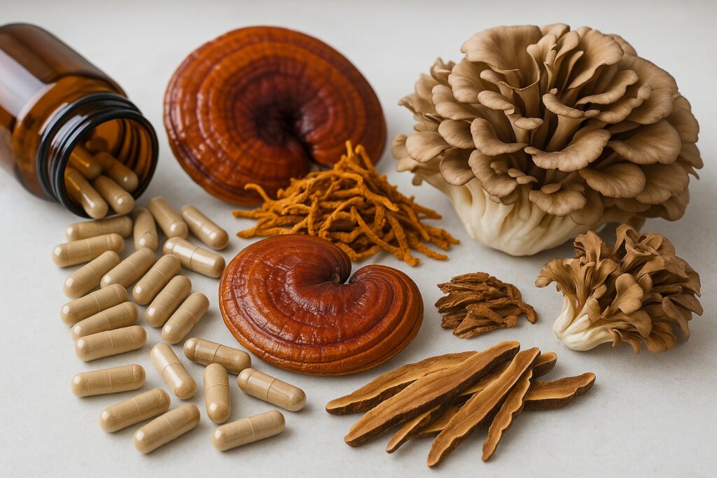 Funghi medicinali: guida completa a benefici, usi e studi scientifici