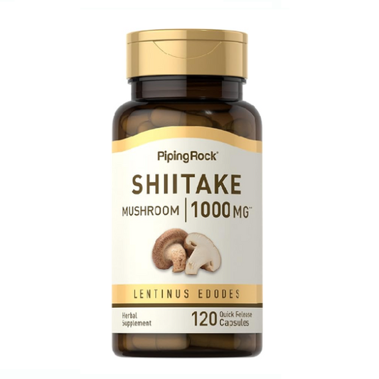 Fungo Shiitake 1000 mg - 120 capsule - supporto immunitario e antiossidante