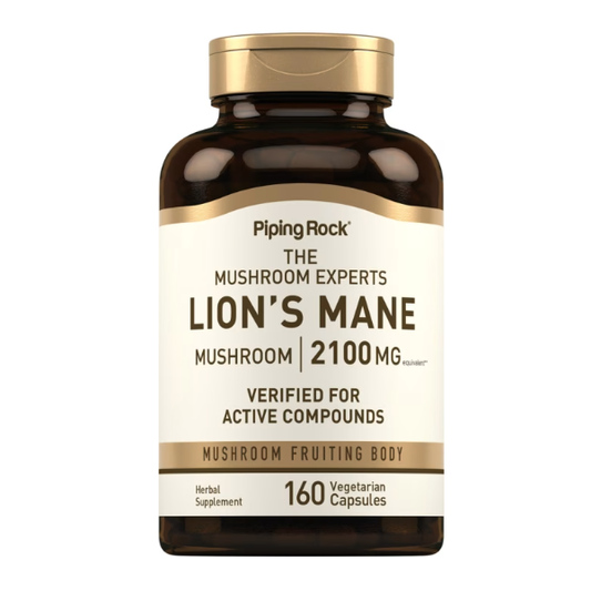 Fungo Lion's mane 2100mg - 160 capsule - potenziatore cognitivo naturale