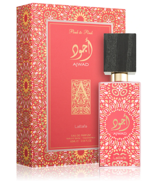 Lattafa Ajwad Pink To Pink eau de parfum unisex spray 60ml