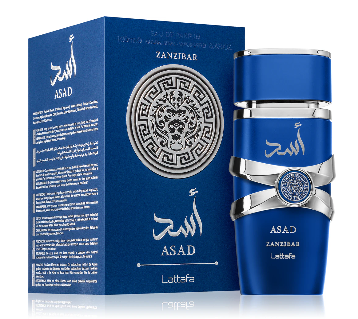 Lattafa Asad Zanzibar eau de parfum 100ml men fragrance