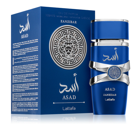 Lattafa Asad Zanzibar eau de parfum 100ml men fragrance