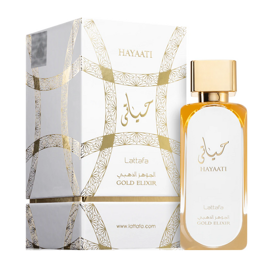 Lattafa Hayaati Gold Elixir eau de parfum 100ml women fragrance
