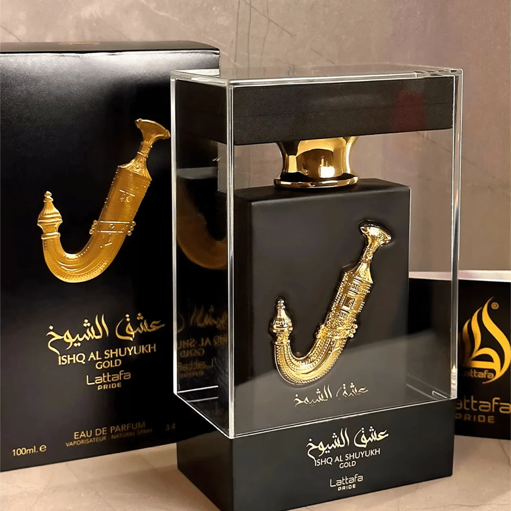 Lattafa Pride Ishq Al Shuyukh Gold eau de parfum 100ml unisex fragrance