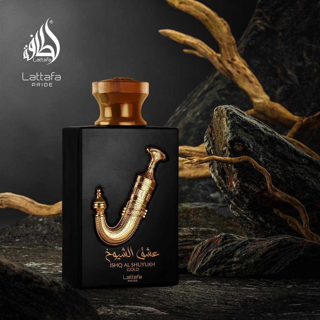 Lattafa Pride Ishq Al Shuyukh Gold eau de parfum 100ml unisex fragrance