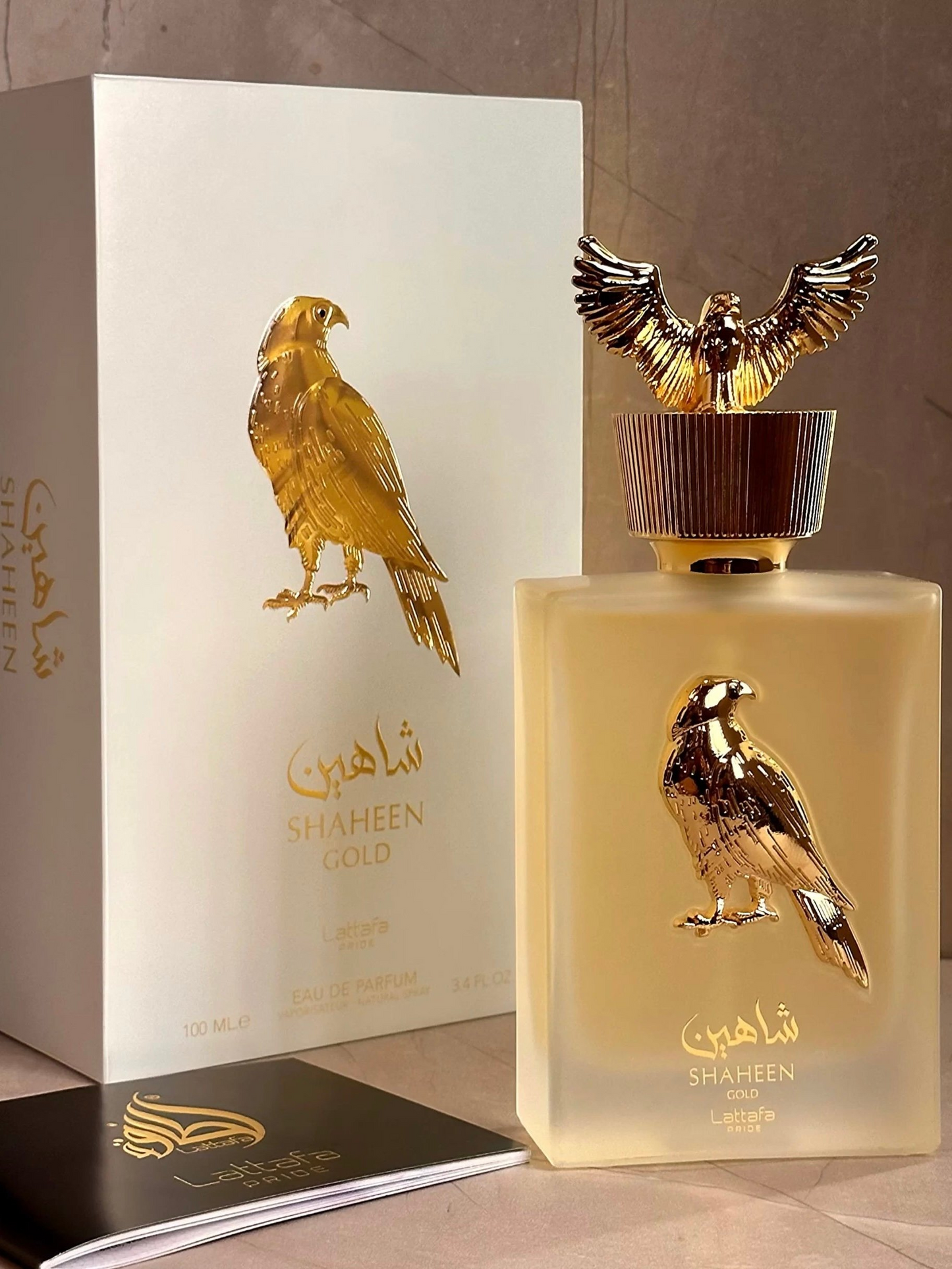Lattafa Pride Shaheen Gold eau de parfum 100ml unisex fragrance