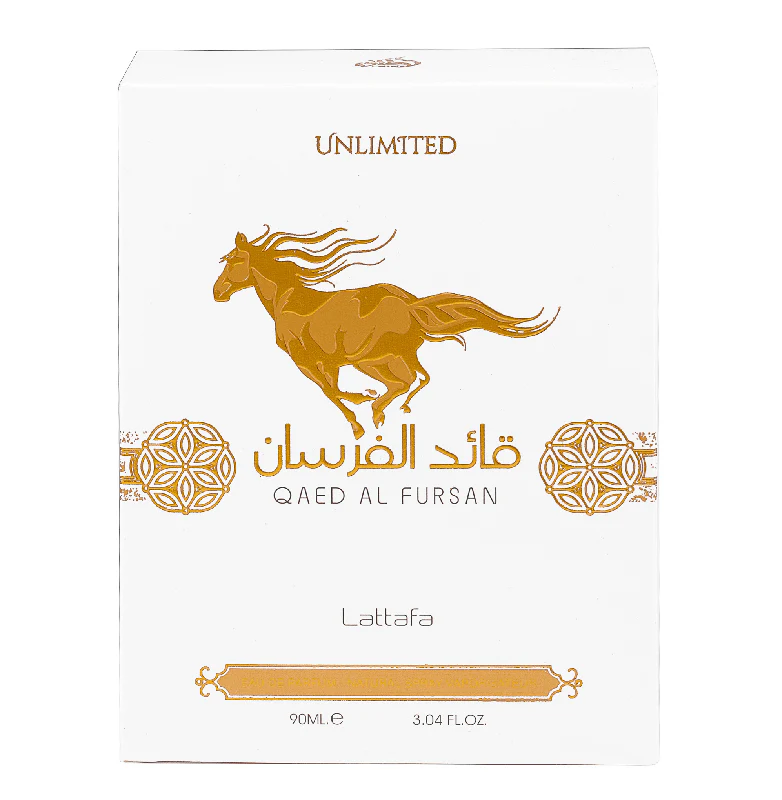 Lattafa Qaed Al Fursan unlimited eau de parfum 90ml unisex fragrance