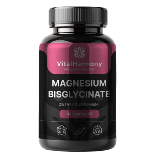 Magnesio bisglicinato - 90 capsule - antistress e supporto muscolare