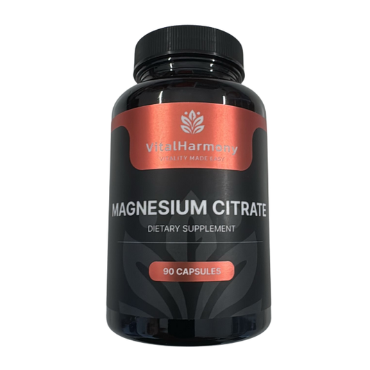 Magnesio citrato - 90 capsule - stanchezza, muscoli e sistema nervoso