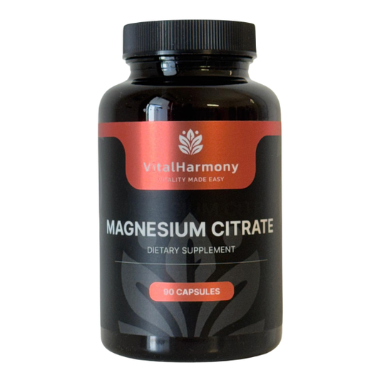 Magnesio citrato - 90 capsule - stanchezza, muscoli e sistema nervoso