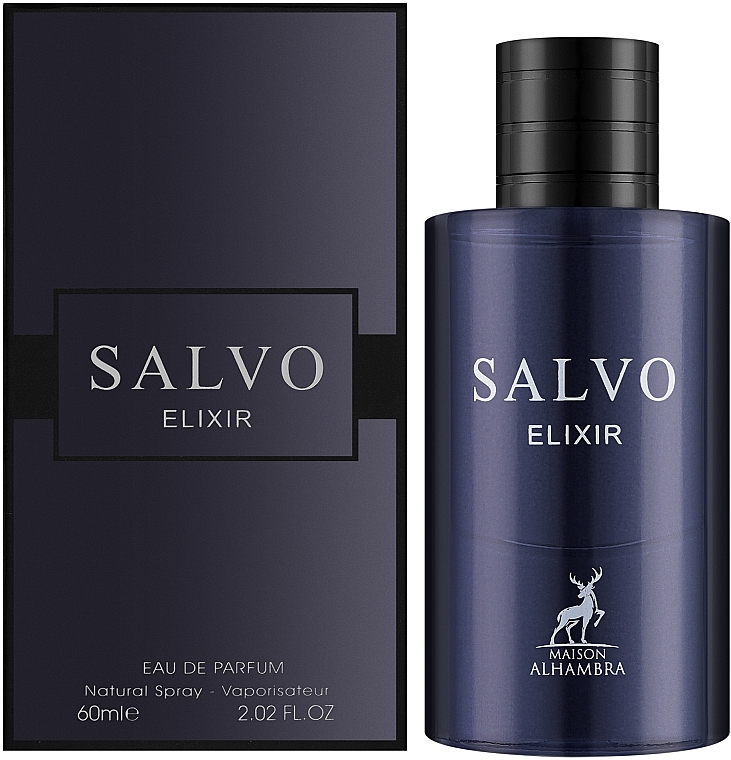Maison Alhambra Salvo Elixir eau de parfum 100ml men fragrance