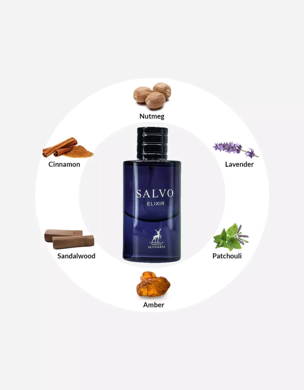 Maison Alhambra Salvo Elixir eau de parfum 100ml men fragrance